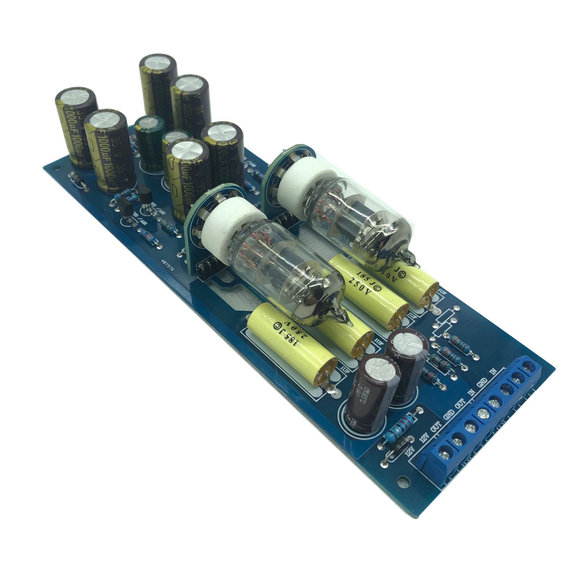 6j1卧式电子管前级发烧级6j1电子管胆机前级板hifi甲类音调板