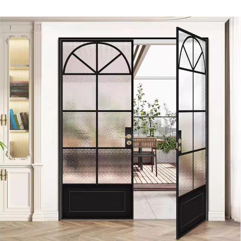 实木门窗悬浮窗门联窗上下折叠窗网红店平开窗折叠门窗上掀上翻窗