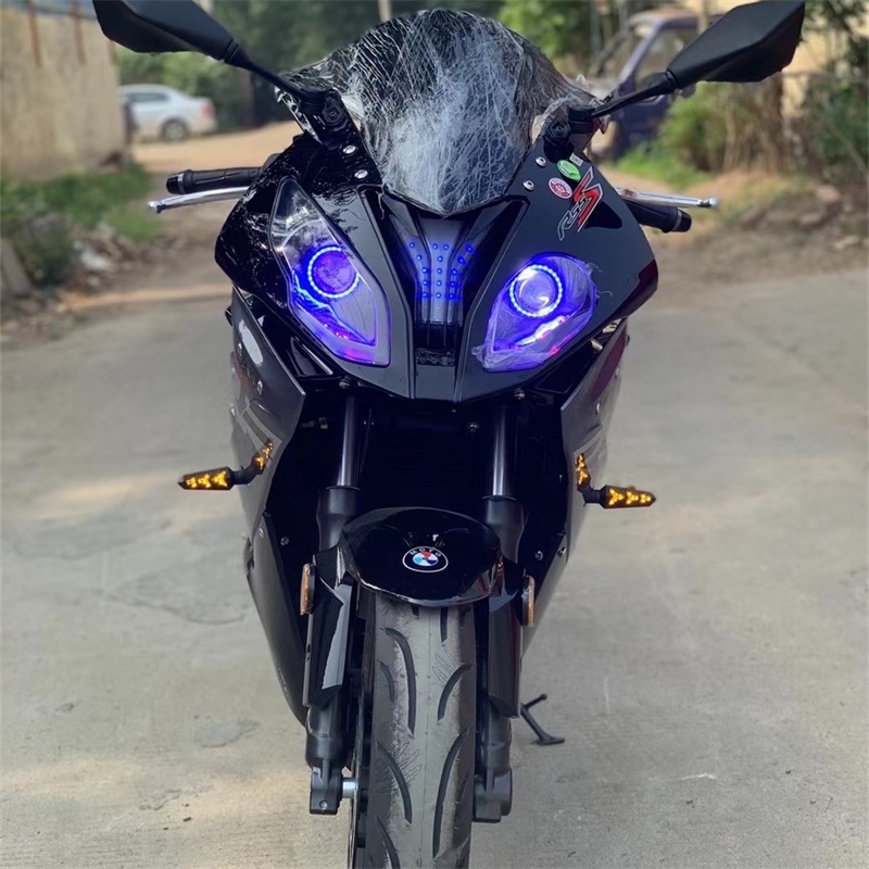 宝雕双rr摩托车双缸水冷400跑车重机车国四电喷整车可上牌