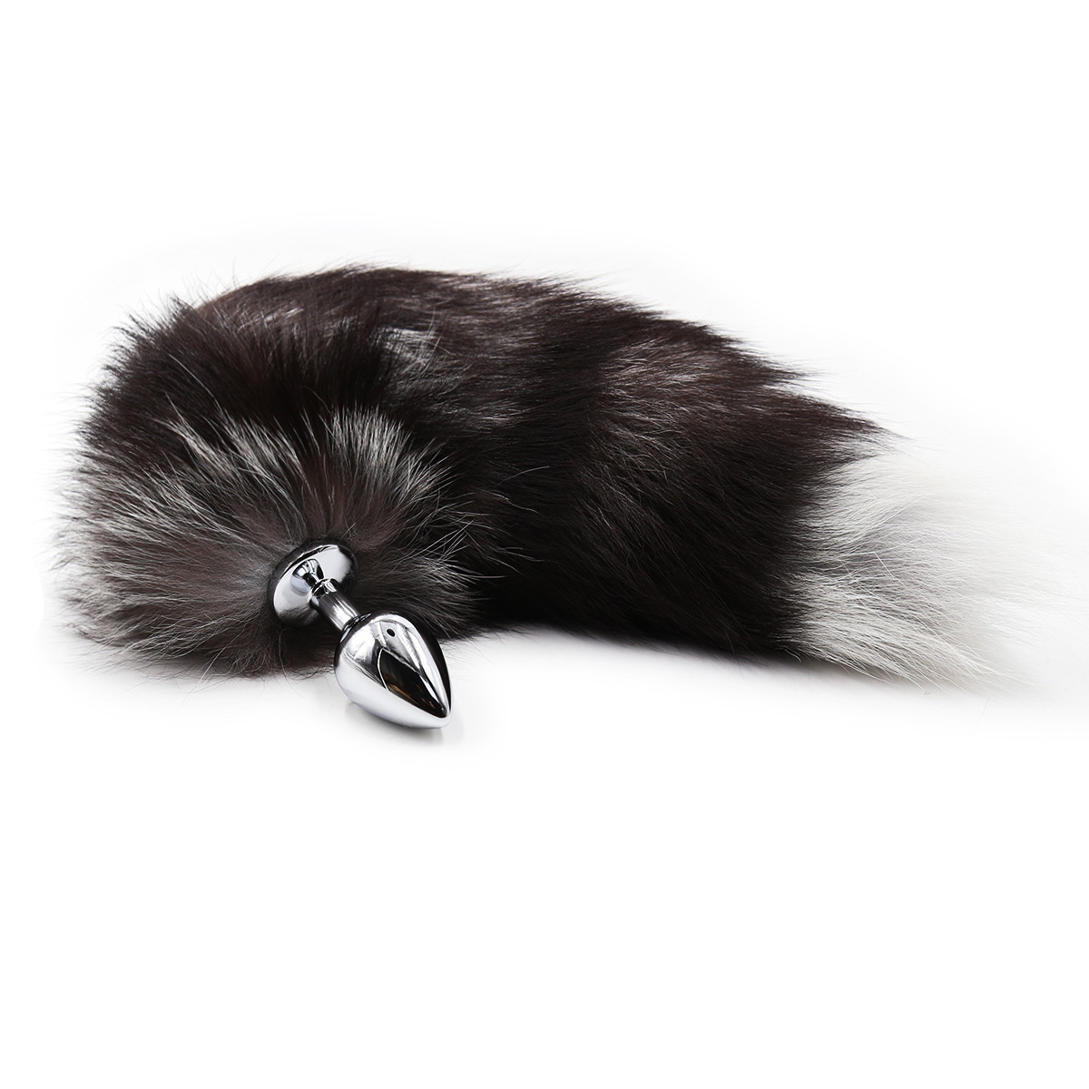 情趣羽毛肛塞兔子尾巴金属肛塞调情女性用自慰黄色狐狸狗后庭尾巴