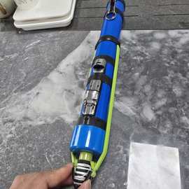 路亚弹射纺车轮路亚鱼竿打窝神器打黑精准弹射微物远投