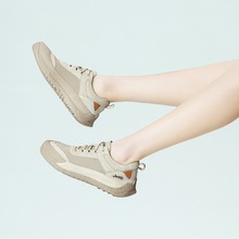JEEP吉普女鞋子2023新款网面运动鞋女轻便鞋舒适百搭女士休闲鞋