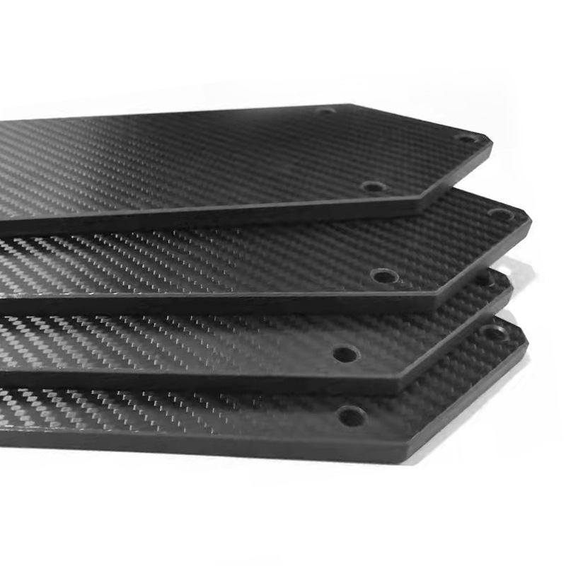厂家供应 灰黑色复合材料模具隔热板 碳纤维板合成纤维板零切