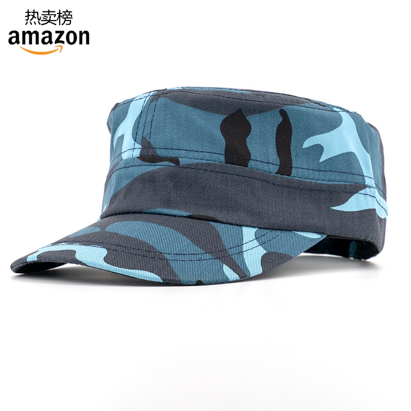 海洋07迷彩帽户外学生数码平顶绿色地摊帽子批发正品夏季男士作训