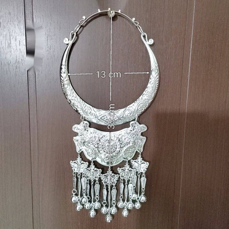 新款苗银项链项圈少数民族节日舞蹈演出佩苗族银饰项链项圈包邮