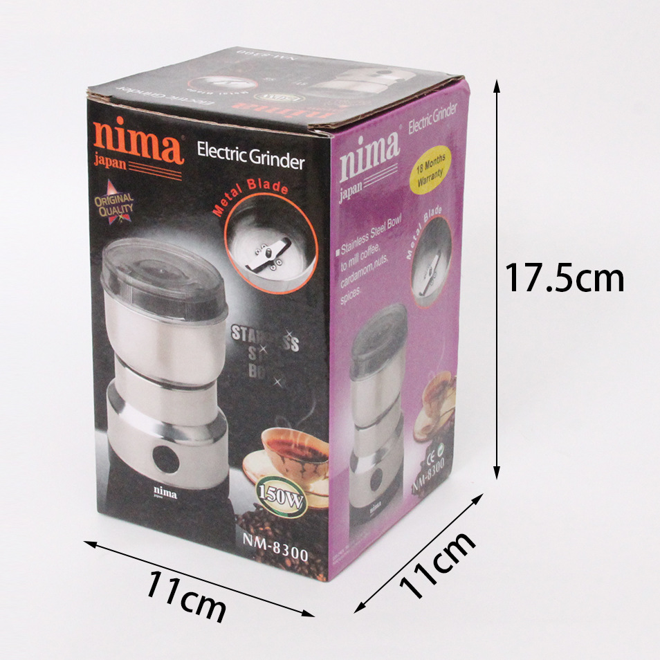 Foreign Trade Cross-Border Household Small Coffee Grinder Herbs Shredder Flour Mill Electric Mixer Coffee Grinder