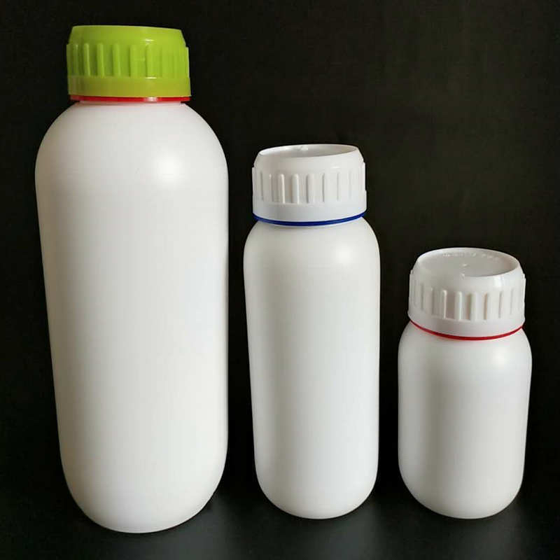 厂家批发250ml500ml1000ml白色塑料瓶 分装农药瓶 pe高阻隔化工瓶
