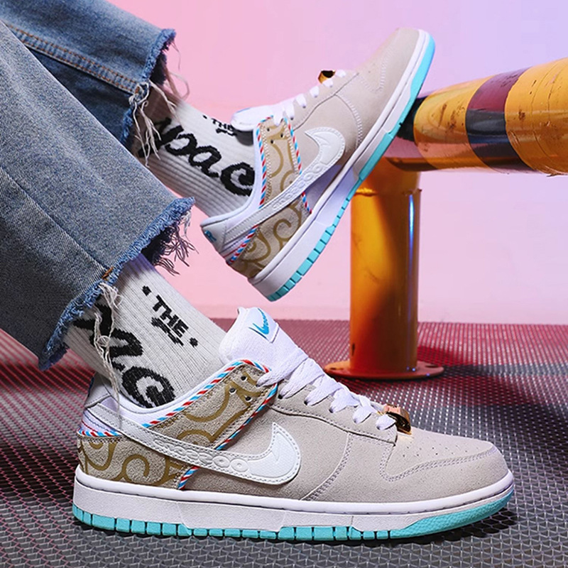 工厂直销莆田aj男鞋低帮龙抬头空军一号运动板鞋龙年限定男女同款