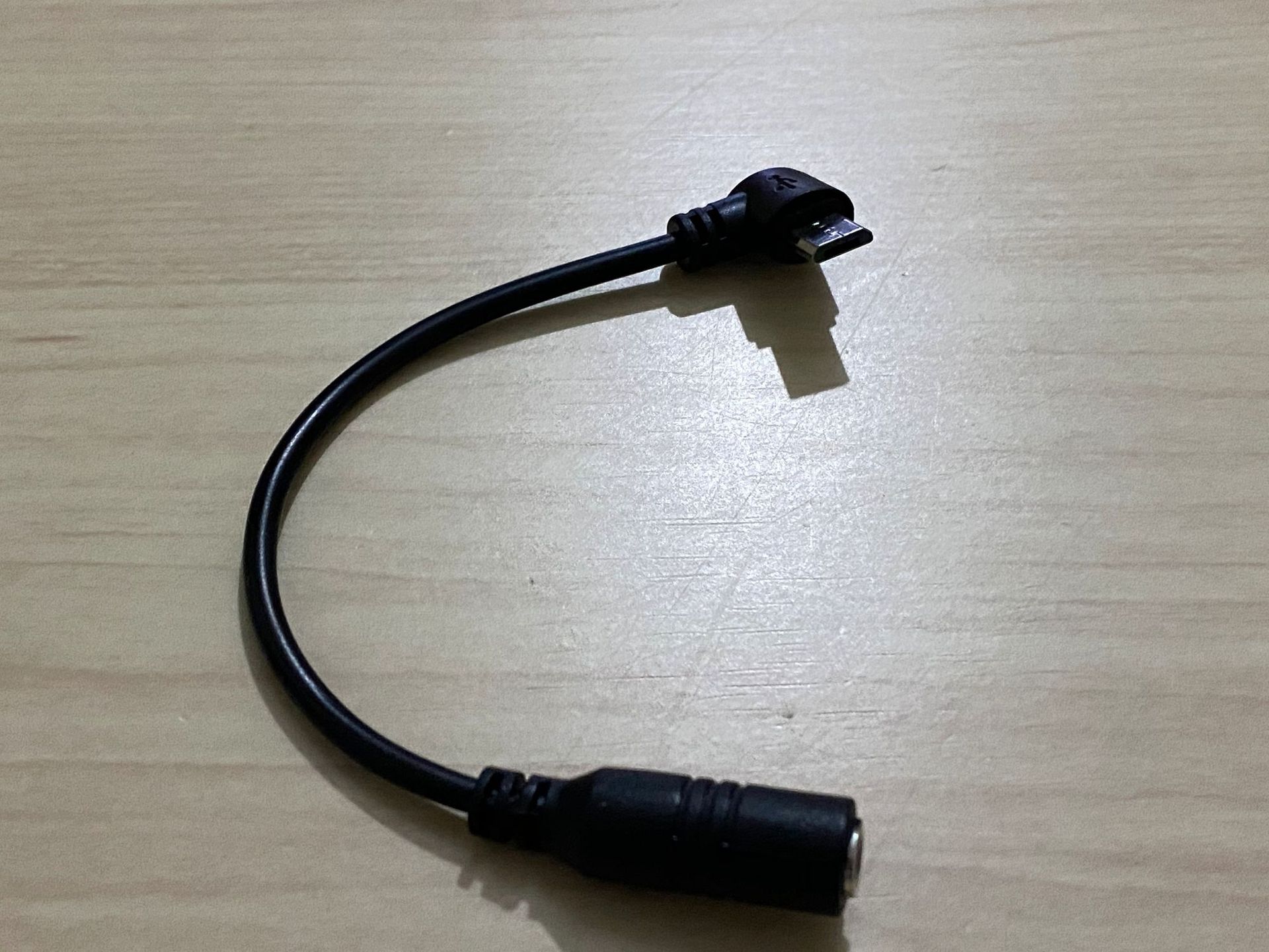喏基亚8600手机耳机音频转接头 Micro USB转3.5mm母转接线 转换线