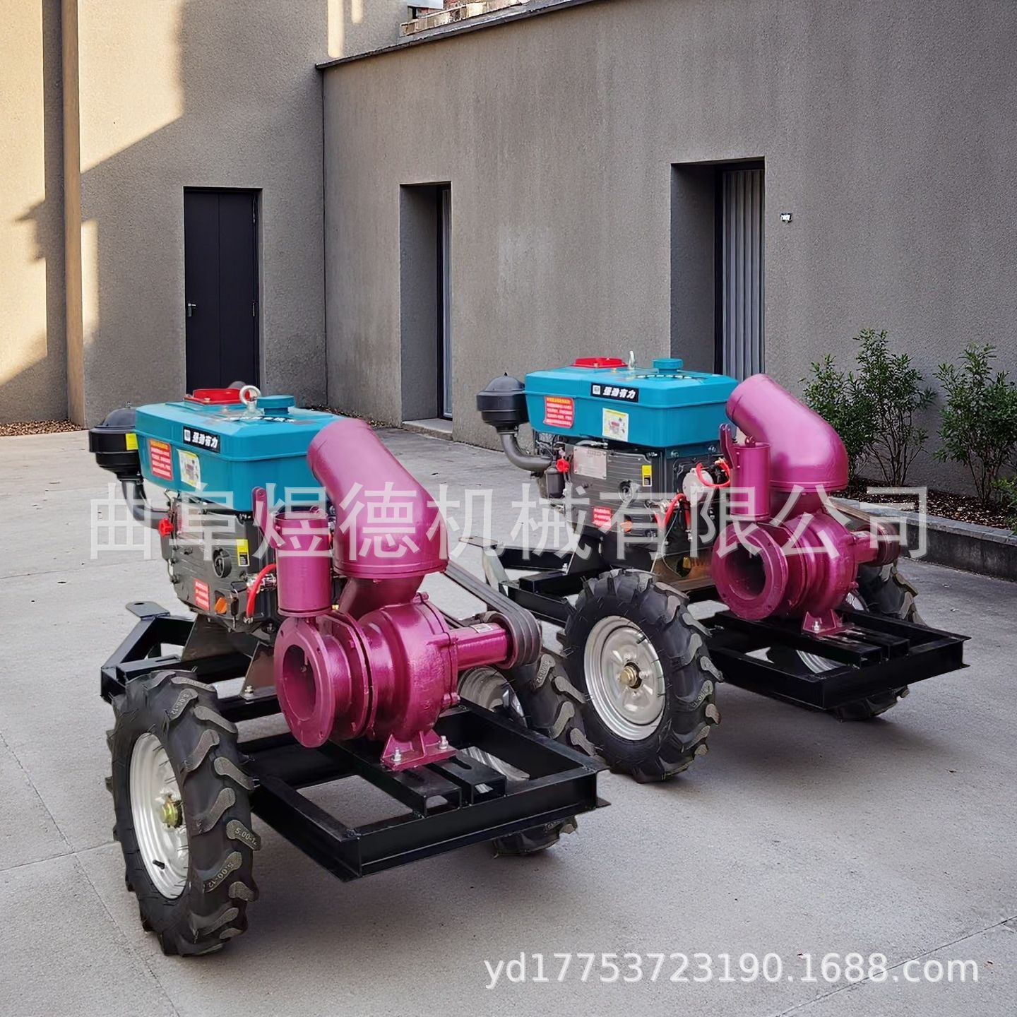 厂家现货供应柴油机抽水泵 市政防汛排涝三轮四轮移动泵车