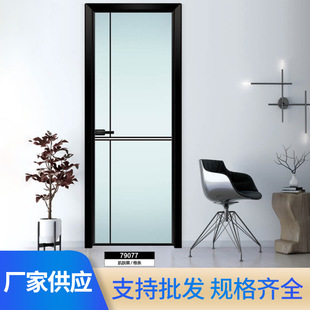 批发厨房推拉门三联动缓冲阻尼器阳台推拉门钛镁合金门阳台隔断门