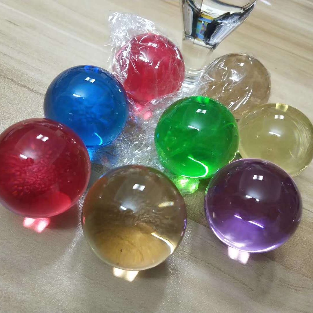 晶莹剔透现货水晶亚克力高透明圆球 半球 半圆球 平底球拉手-阿里巴巴