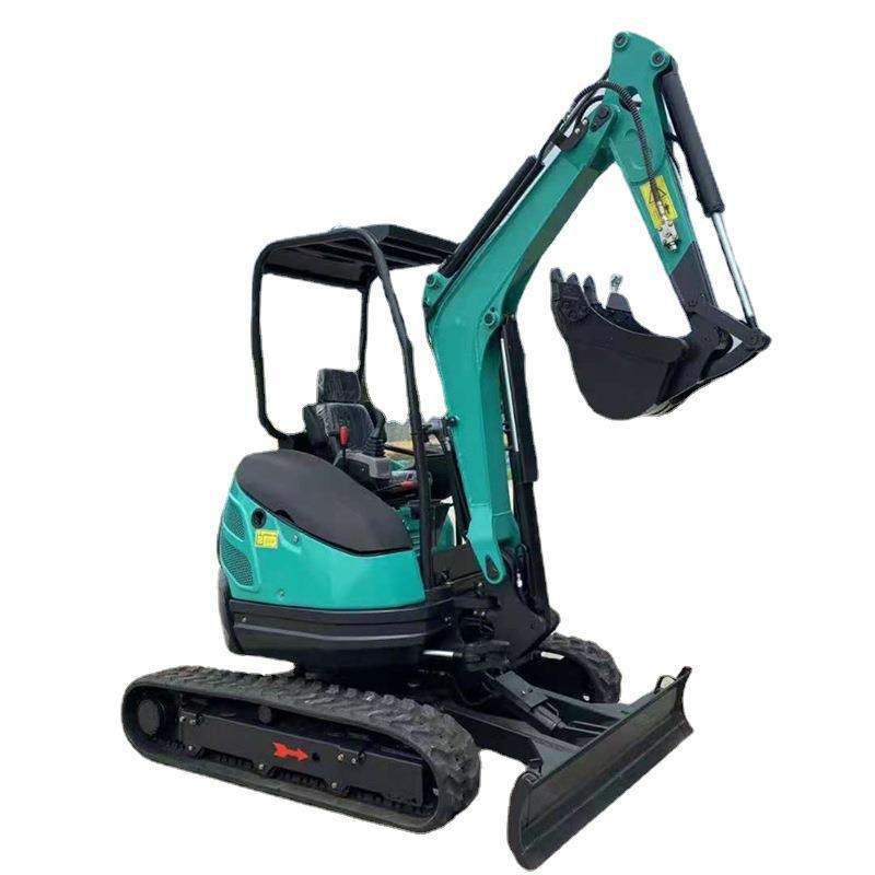 小型挖掘机家用挖土 履带式微型农用果园多功能挖机 国产全新勾机