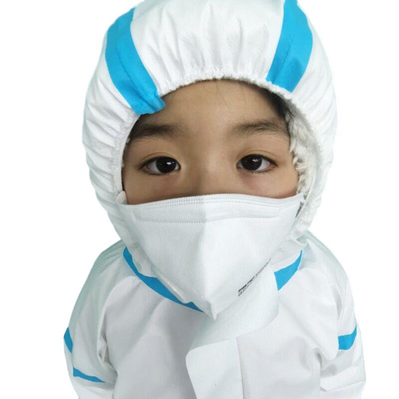 儿童防护服一次性无纺布防护服连体全身民用防护服透气男女隔离衣