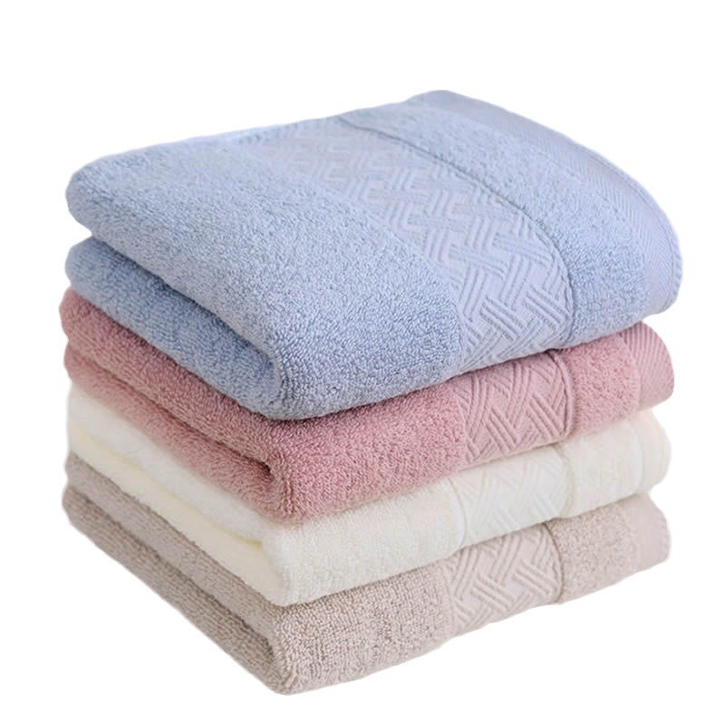 Thickened 32-Strand Xinjiang Cotton Men's and Women's Towel Face Washing Pure Cotton Adult Home Use Absorbent Face Towel 34*74 Cotton Bath