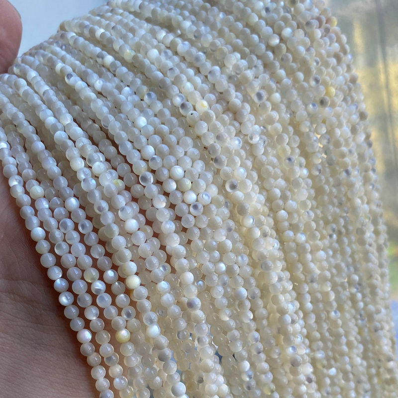 34白蝶贝圆珠串珠强光珍珠贝猫眼配珠项链手链散珠长条珠-阿里巴巴