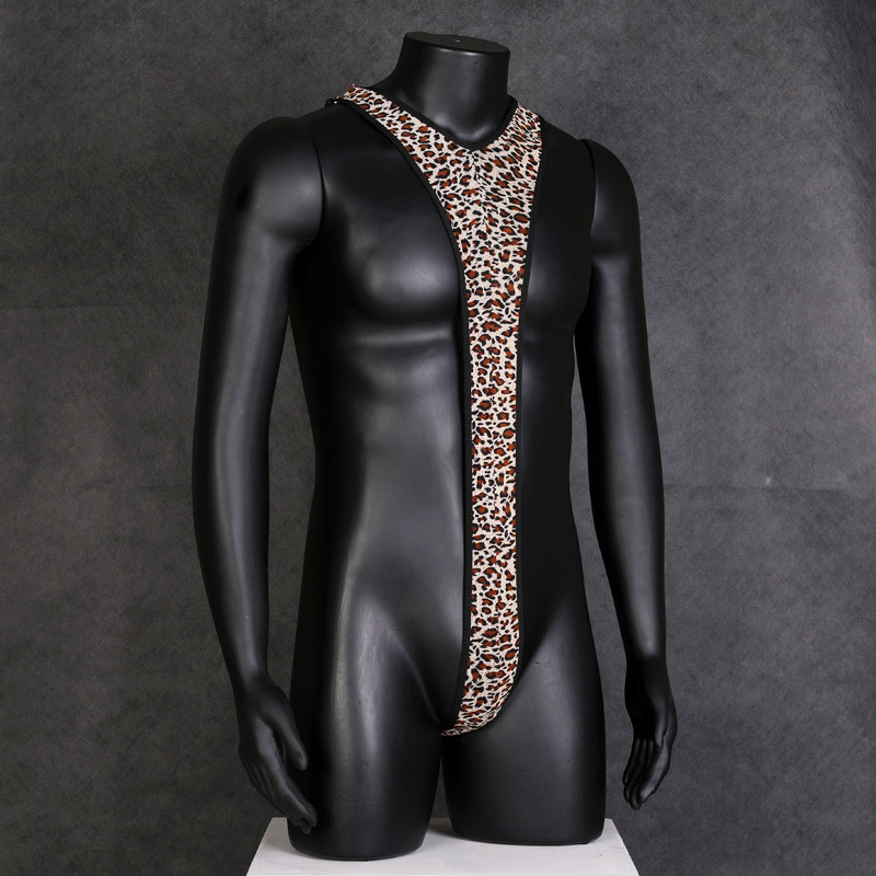 男士情趣内裤jj比基尼性感诱惑内衣裤丁字裤泳衣v型背带式连体衣