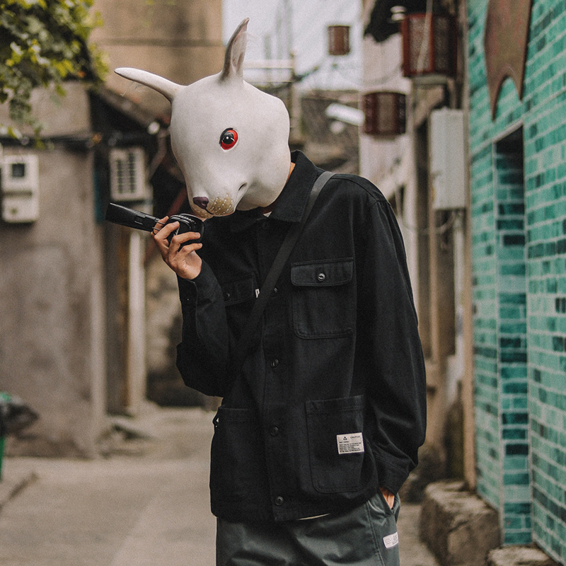 兔男童衬衫