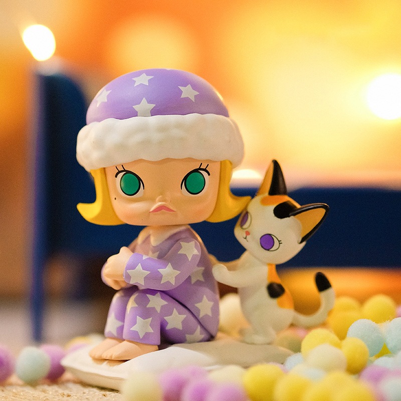 茉莉的盲盒女孩2021网红新款molly手办祖国版女生礼物公仔