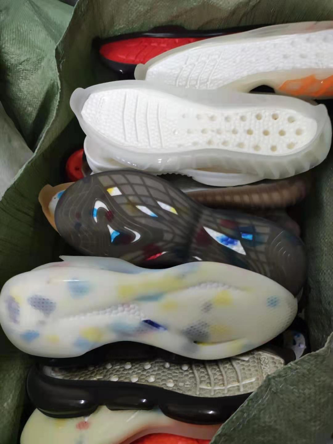 tpu爆米花鞋底高弹透气夜光椰子350鞋底炫彩tp二次爆米花运动鞋底