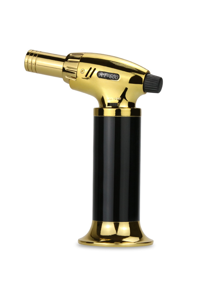 honest百城便携式高温焊枪喷火枪家用创意艾灸充气直冲雪茄点烟器