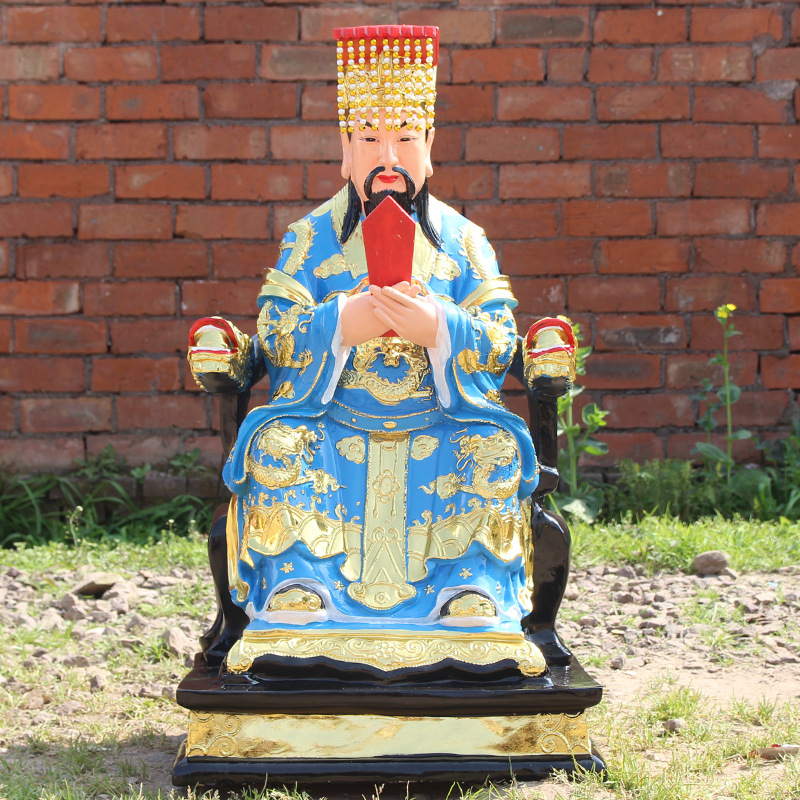 华音殿 玉皇大帝王母娘娘新款寺庙供奉摆件树脂玻璃钢像玉帝王母