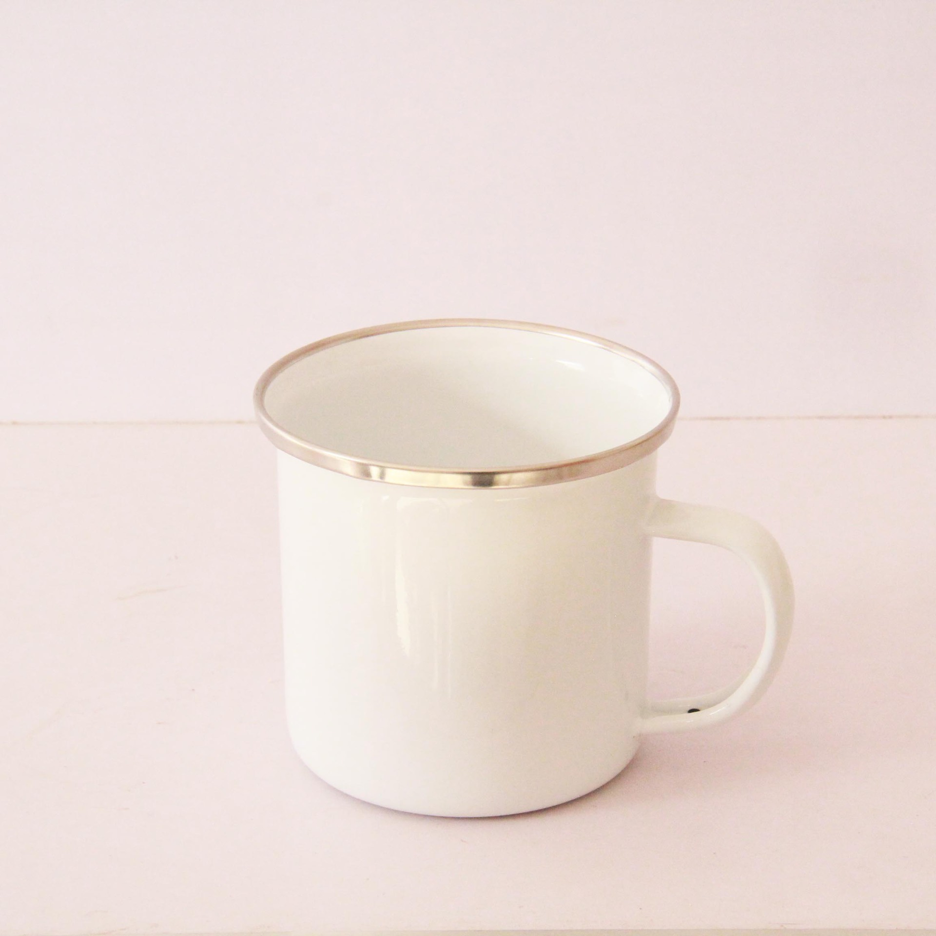 厂家批发加厚搪瓷杯定制logo语录可选复古怀旧包边铁质搪瓷杯代发