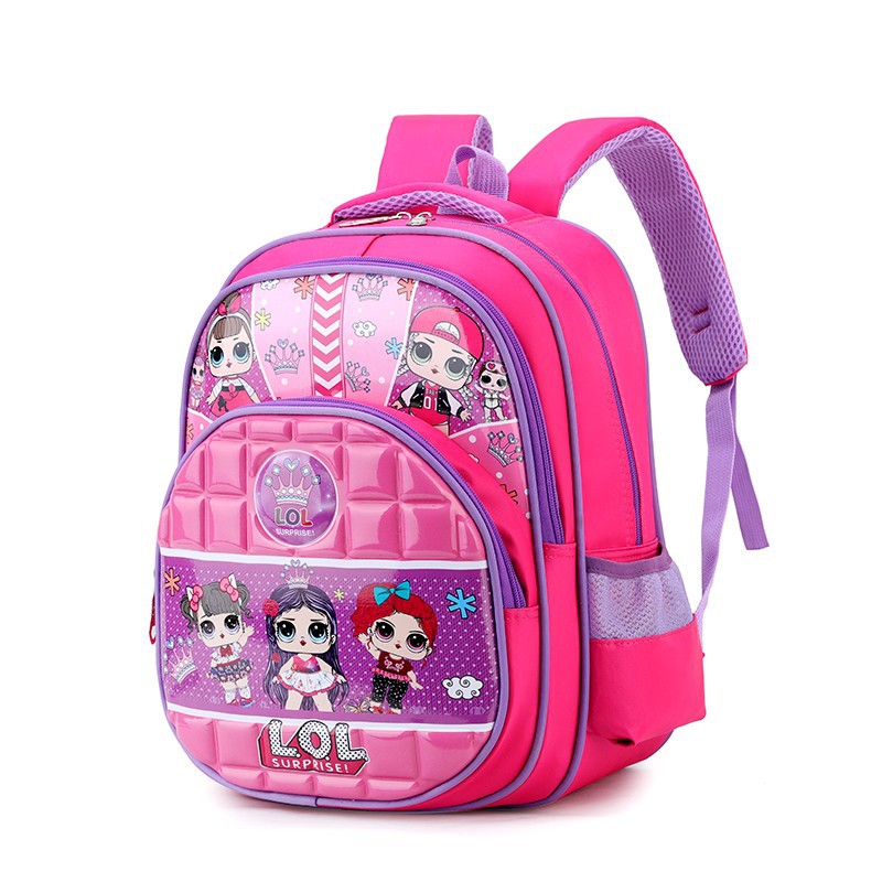 New Children's Cartoon Toddler Backpack Wear-Resistant Cute Children's Schoolbag Fashion Classic Boys and Girls