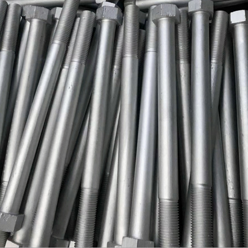 现货供应 高铁螺栓 热镀锌高铁螺栓 特大外六角螺丝 高铁用锚栓