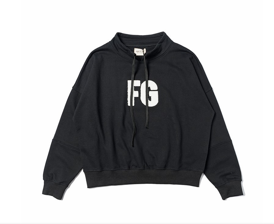 fog卫衣男潮牌 fear of god 第六季主线宽松高街无帽男女圆领长袖