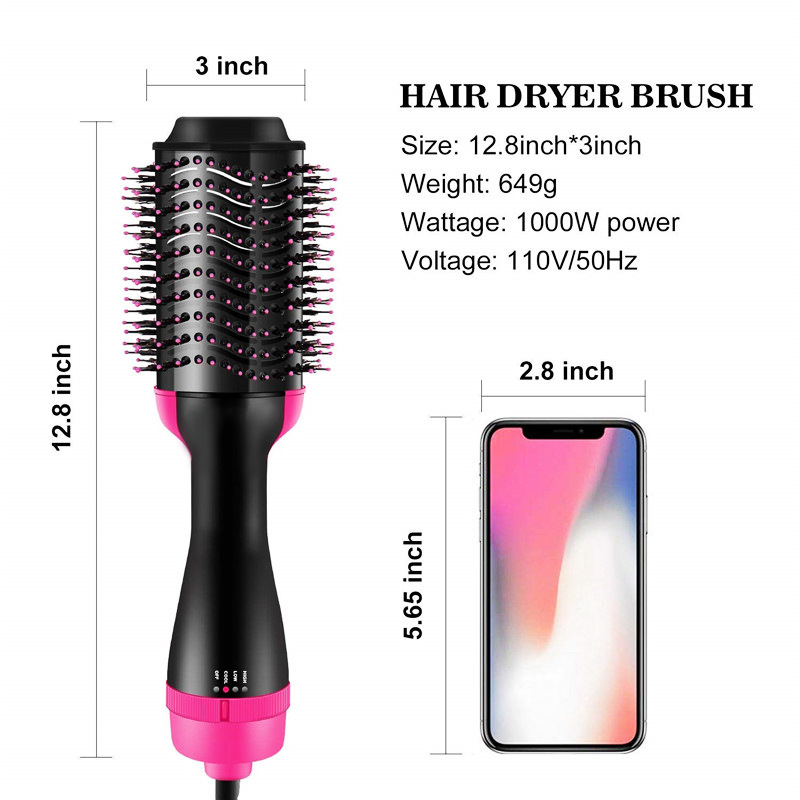 Multifunctional Anion Blowing Combs Hair Curler