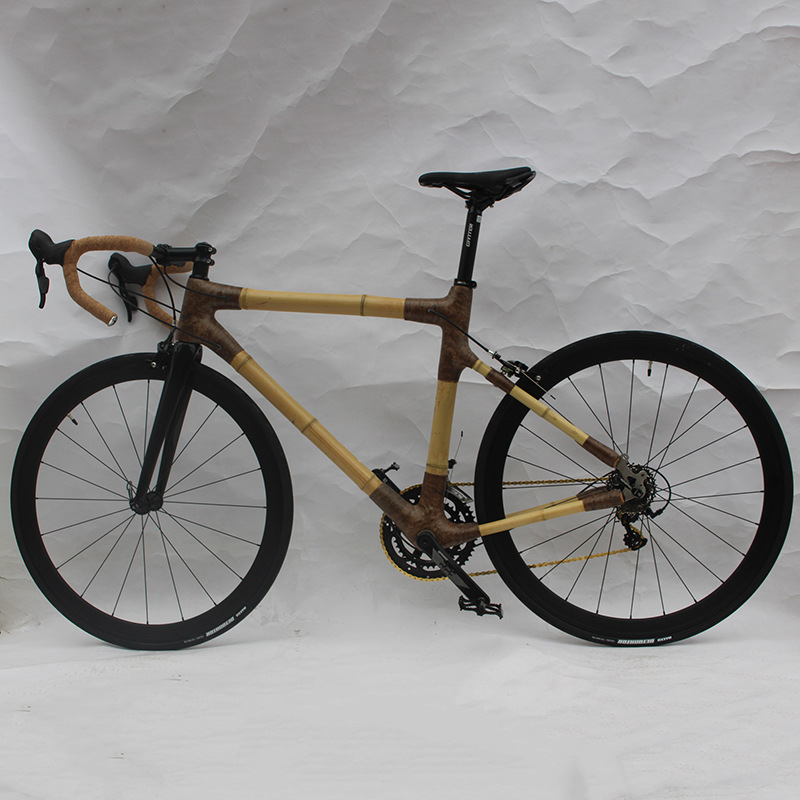 Bamboo Road Bike竹制公路自行车城市变速自行车2x9速700x23~28C