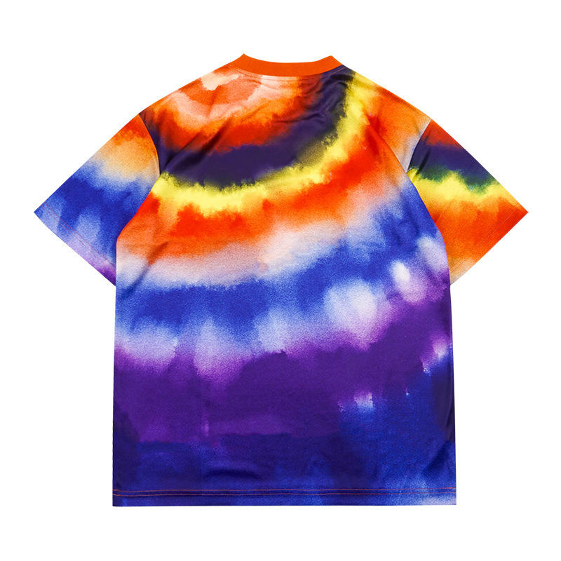 定制外贸男士圆领数码印短袖t恤 热升华防棉t恤热转印t恤定制