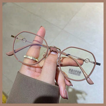 2022年时尚复古有度数近视眼镜韩版潮流素颜平光眼镜女大框眼镜架