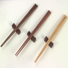 鸡翅木筷子日式尖头料理实木餐具酒店家用家庭散装批发木质分餐筷