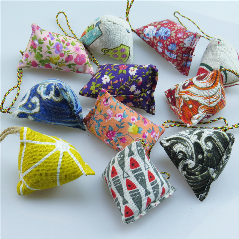 端午节驱蚊粽子香包香囊手工diy材料防蚊小荷花包袋随身儿童手工