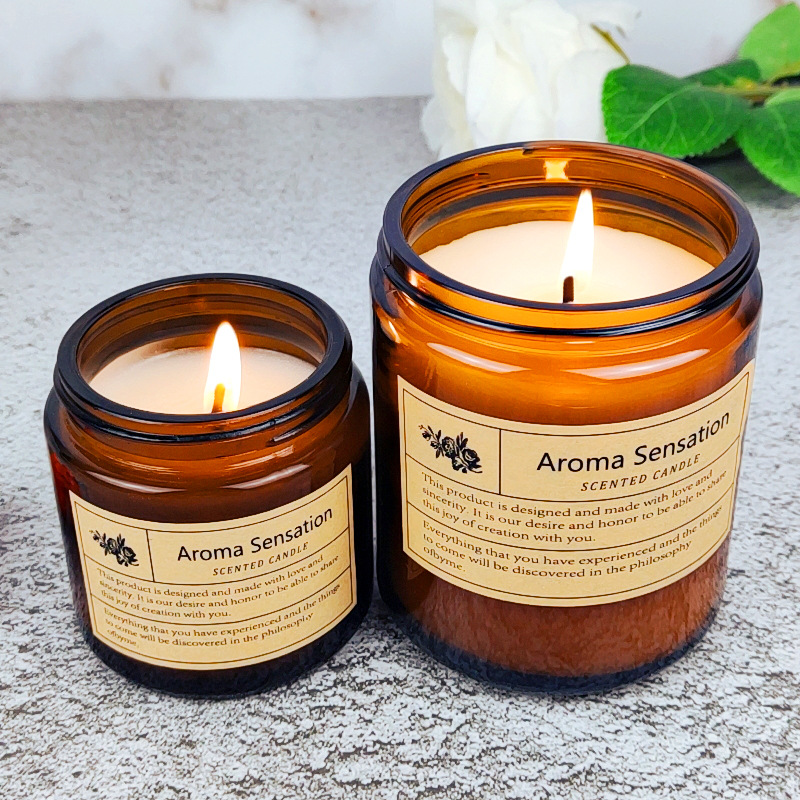 Aromatherapy Candle Cup Soy Wax Emergency Lighting Smoke-Free Household Bedroom Creative Fragrance Gift Hand Gift Wholesale