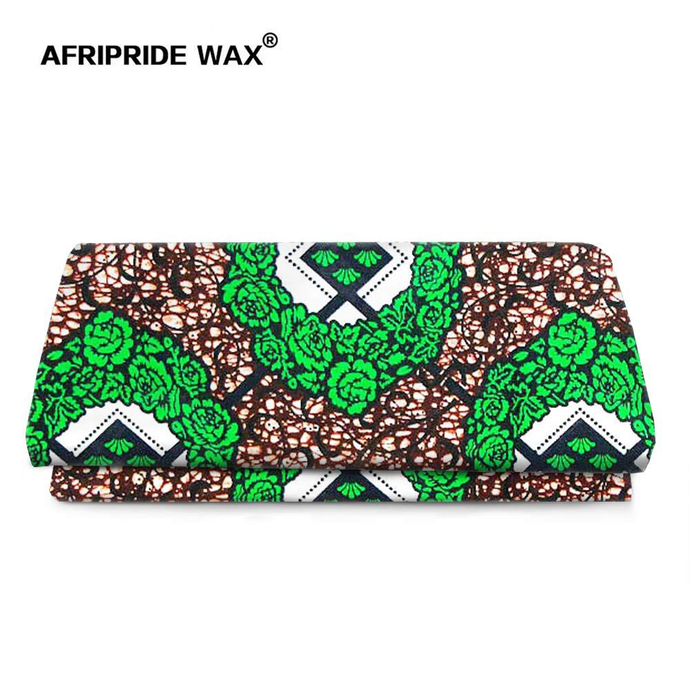 Foreign Trade African Ethnic Duplex Printing Fashion Clothing Batik All-Cotton Fabric Afripride Wax 697