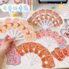 lovely Cartoon animal Mini Portable circular Folding fan summer Take it with you student originality gift fold Fan