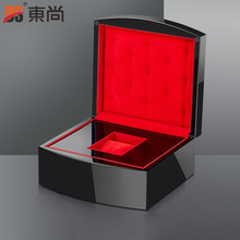 手表盒礼品盒黑色木盒烤漆首饰盒饰品包装盒现货天地盖东北亚