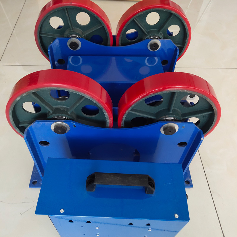 自调式焊接滚轮架优质现货 圆管托轮架支架 管子焊接小型滚轮架