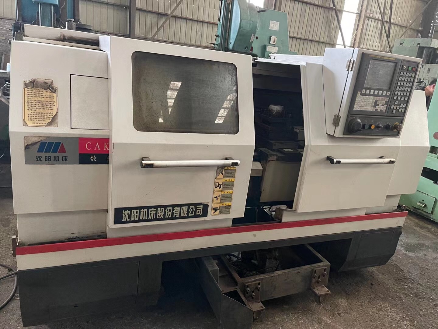 二手机床二手数控车床 数控车床 cak4085沈阳机床-阿里巴巴