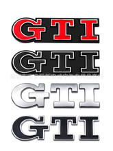适用于POLO高尔夫6 7代GTI车标中网标大众GTI兔子车贴个性尾标