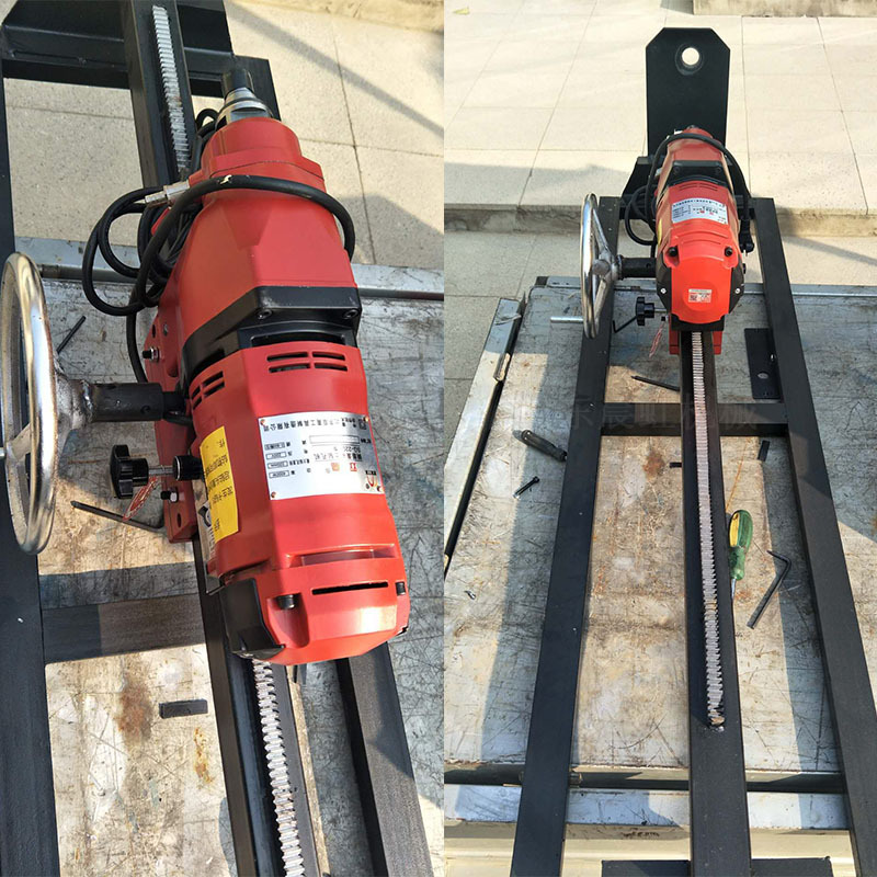 自来水过道打孔机 水钻顶管机 横穿马路打眼穿管机