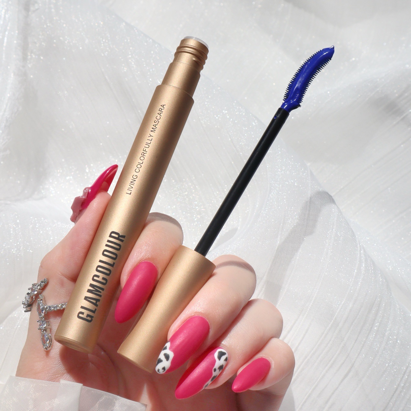 Tiktok GlamColour Long Curling Volume Mascara Beginner Distinct Look Waterproof Sweat-Proof Not Smudge