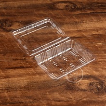 005小一深打包盒 长方形透明寿司盒 蛋糕外卖快餐一次性饭盒