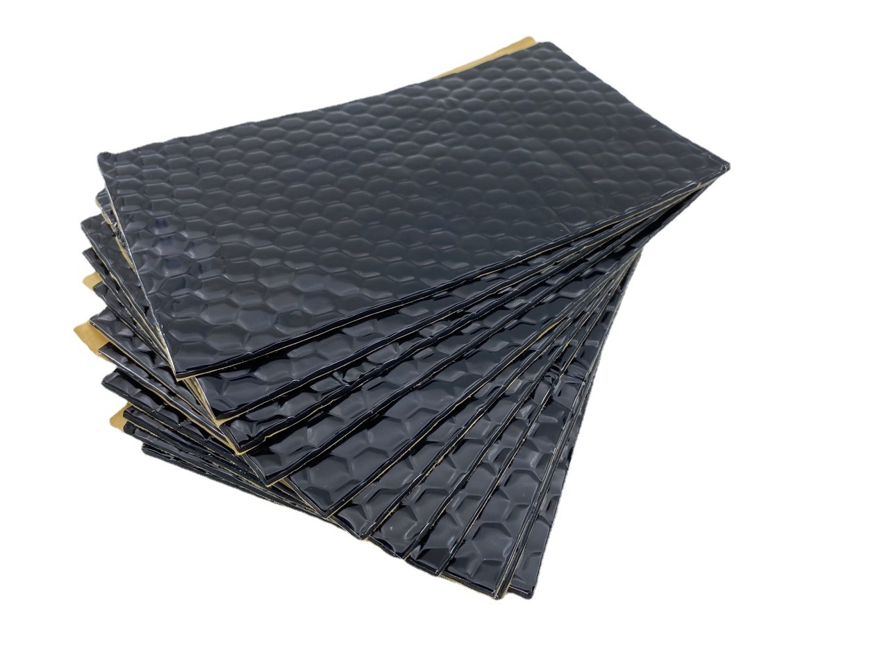 汽车隔音材料丁基胶止震板环保耐高温带粘性阻尼板