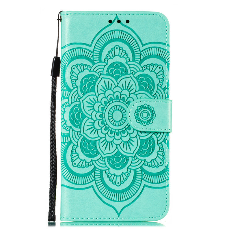 Suitable for Iphone 14 Phone Case Apple 13 Business Samsung S23 Protective Case Xiaomi Mandala Phone Leather Case