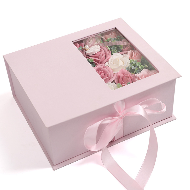 Creative Style Soap Flower Gift Box Chinese Valentine's Day 520 Gift Teacher's Day Gift