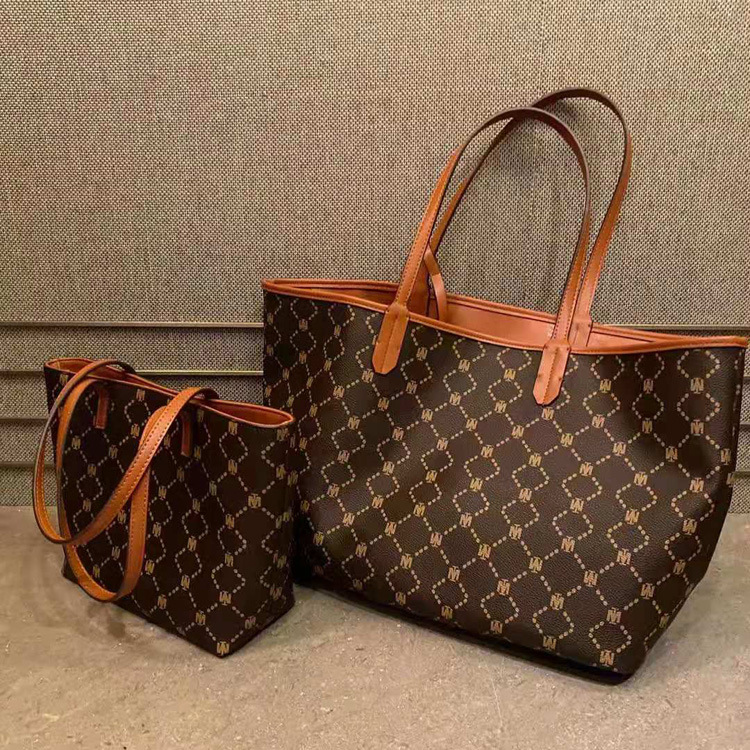 mirgam kose 2021小mk女包老花购物袋mi系列托特包手提包潮大小号